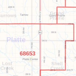 29 Nebraska Zip Code Map - Maps Online For You
